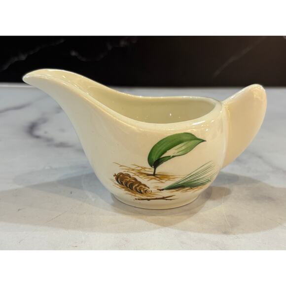 WS George pine cone handled platter and gravy boat S0811 2 pc set - Picture 5 of 5